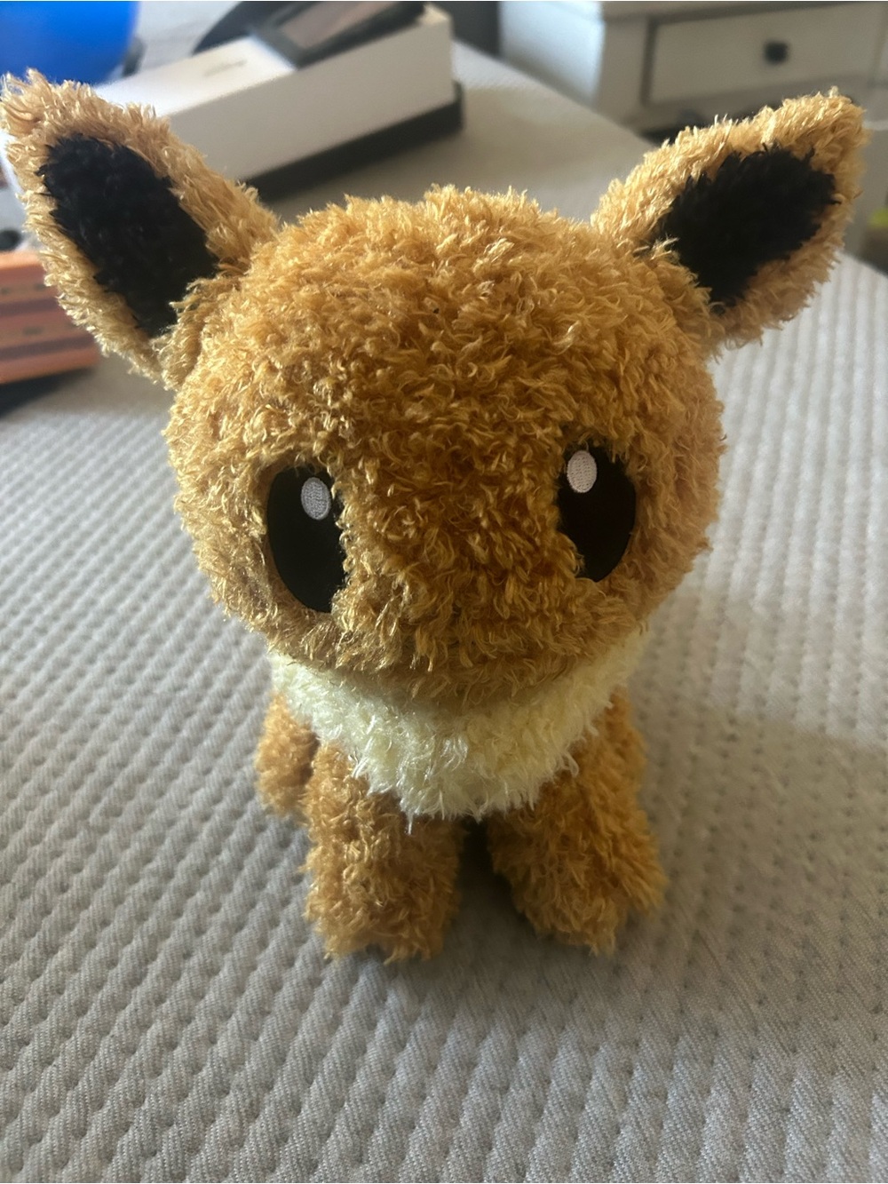 Sekiguchi Pokemon Fluffy Eevee Plush Doll as is condition